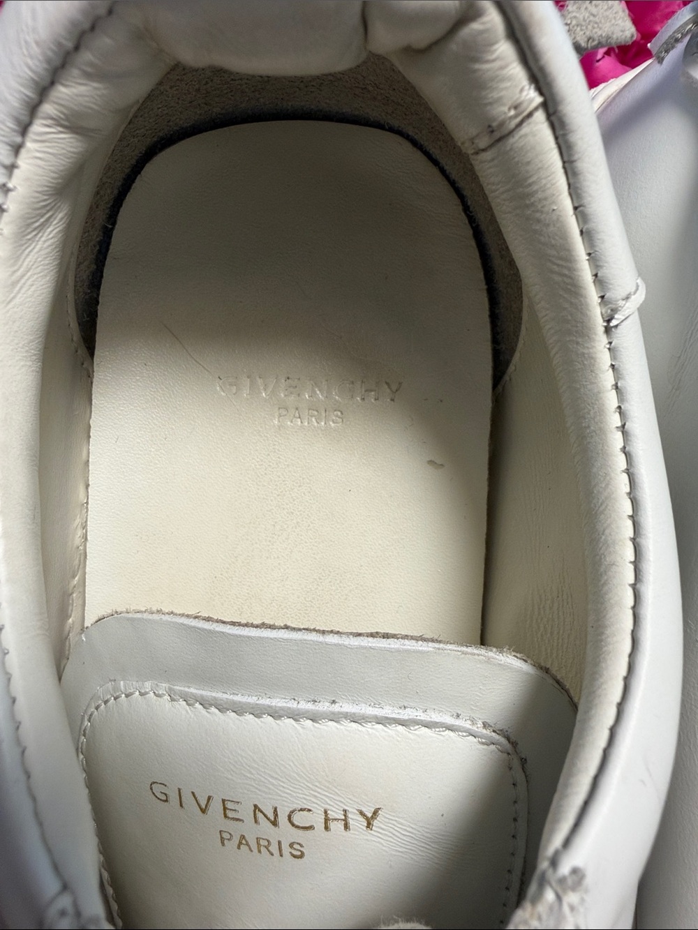 Givenchy Urban Street Leather Sneakers | White Size 38 - Picture 9 of 9